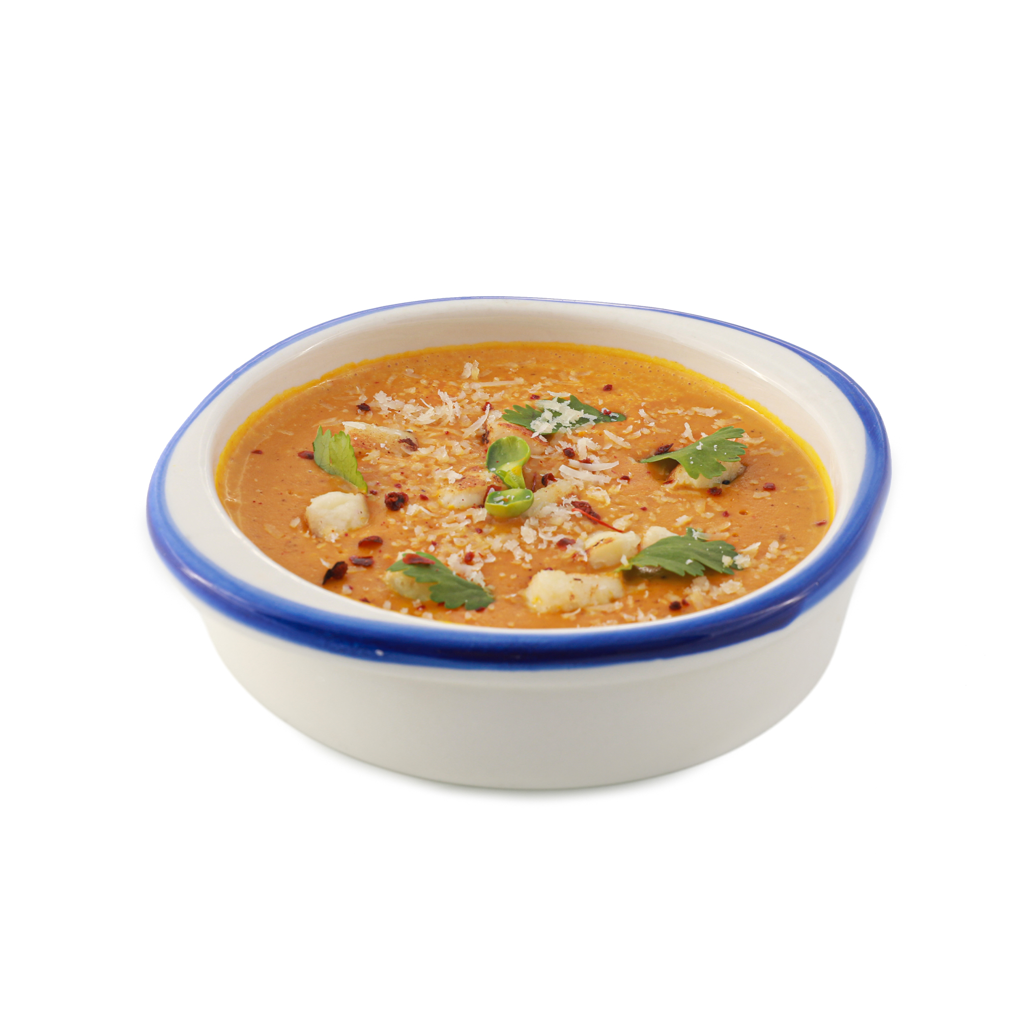 پتاژ دال با پنیر هالومی / Red lentil pottage with halloumi cheese| bebye