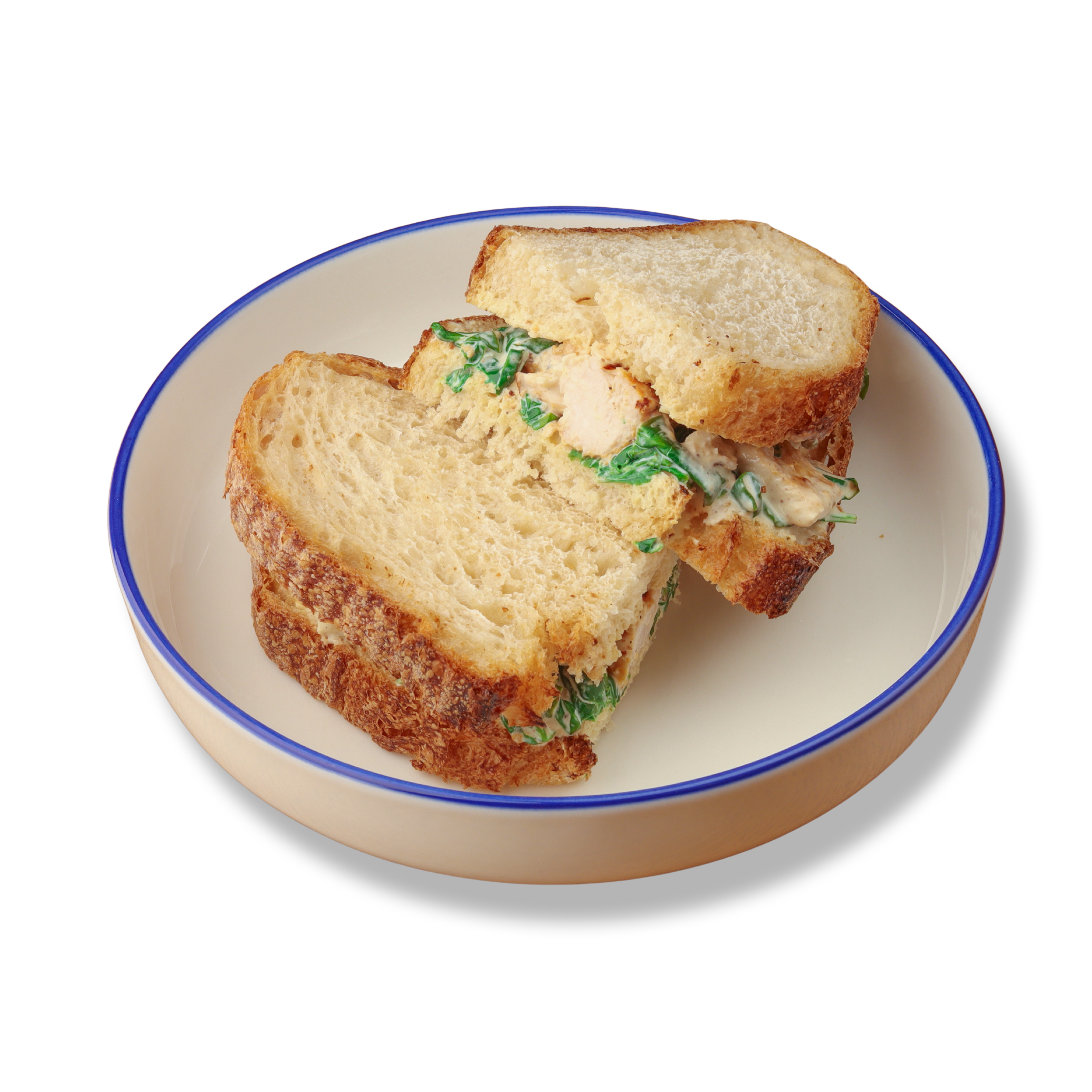 تست مرغ و اسفناج / Chicken and spinach toast| bebye